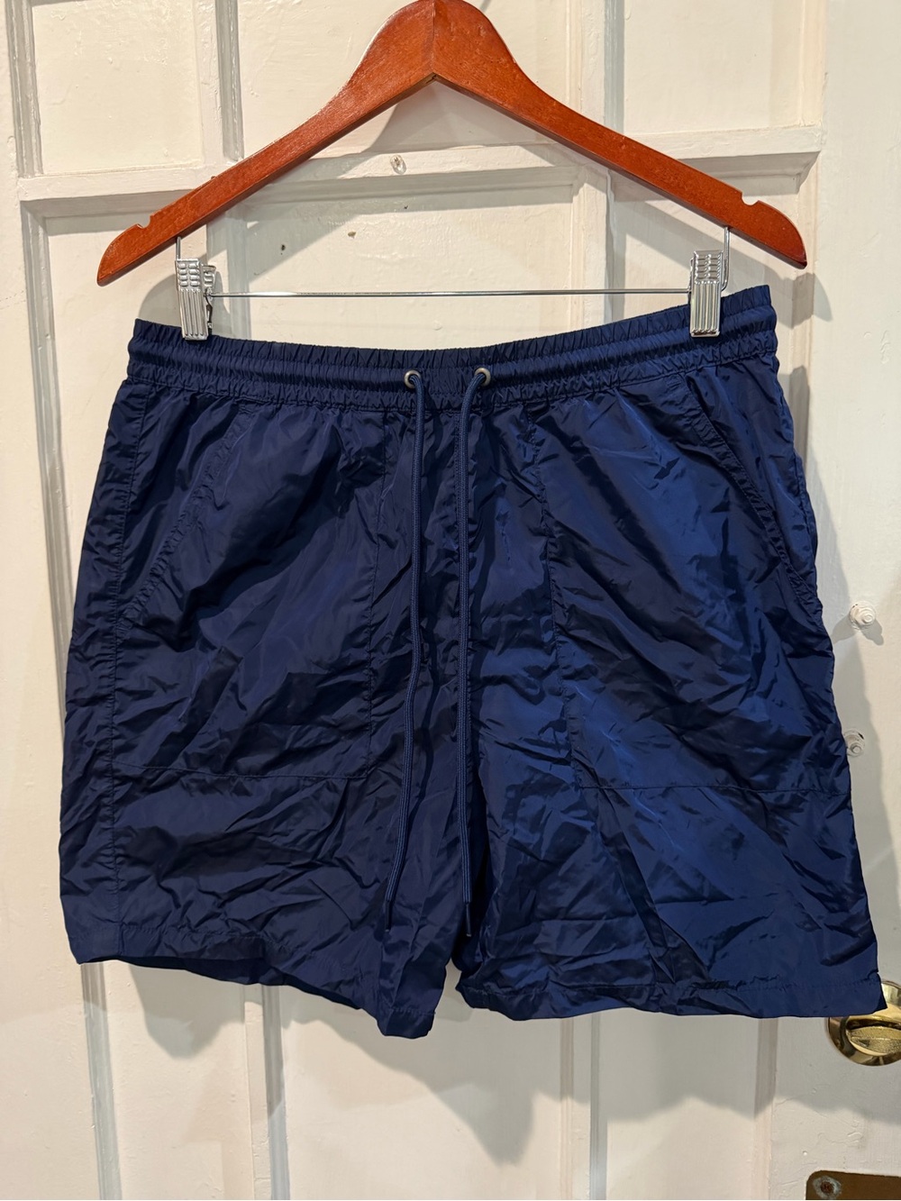 PacSun Navy Blue Swim Shorts with Mesh Lining